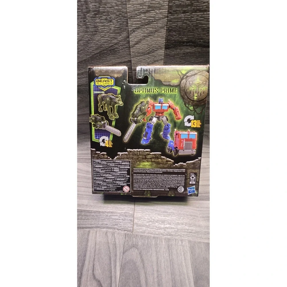 Transformers Rise of the Beasts Movie Weaponizer Optimus Prime Chainclaw Hasbro